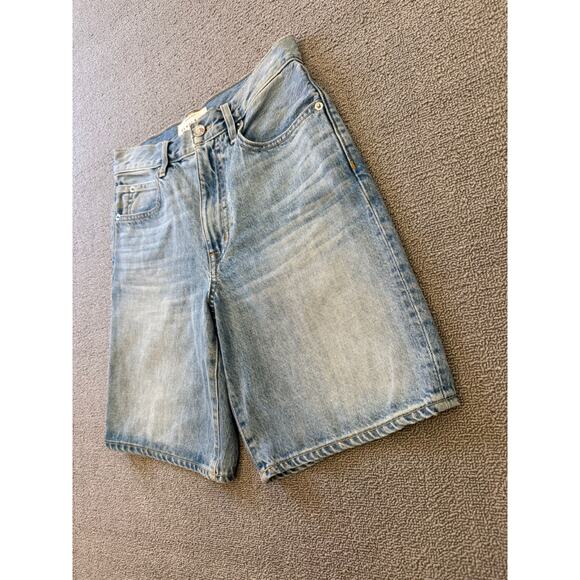 SLVRLAKE Womens Light Wash Denim London Shorts Size 26 Temecula Sunrise - Picture 11 of 14